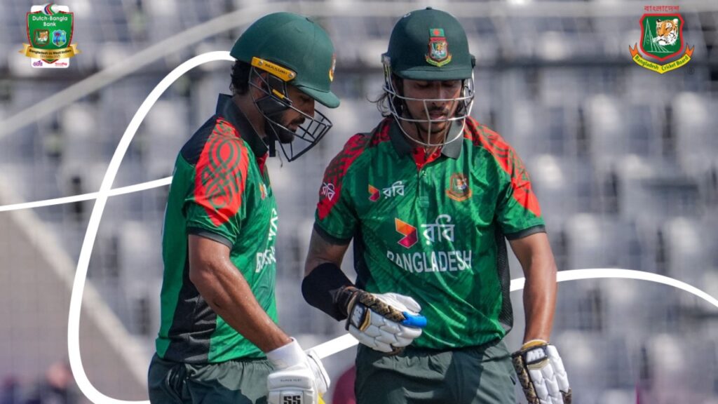 সৌম্য-সাইফের দুর্দান্ত ব্যাটিংয়ে উড়ন্ত সূচনা বাংলাদেশের