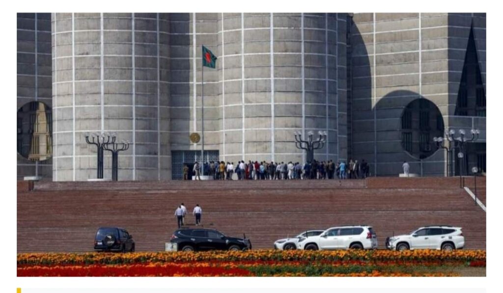 নতুন সংসদ-সদস্য ও মন্ত্রিসভার শপথ আজ, প্রস্তুত সংসদ ভবনের দক্ষিণ প্লাজা